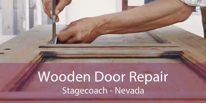 Wooden Door Repair Stagecoach - Nevada
